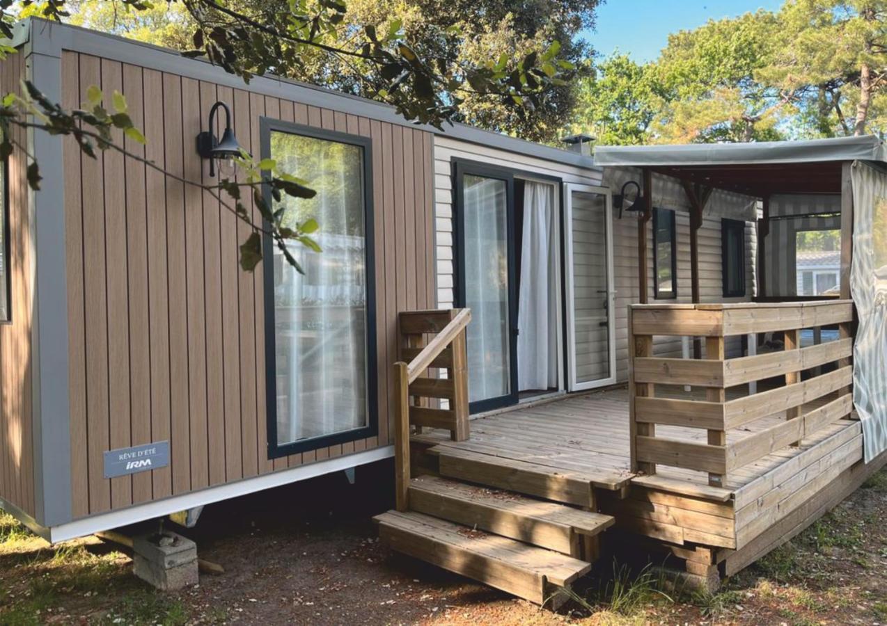Grand Mobile-Home 45M2 Au Calme Et Au Bord De Mer サン・ブルヴァン・レ・パン エクステリア 写真
